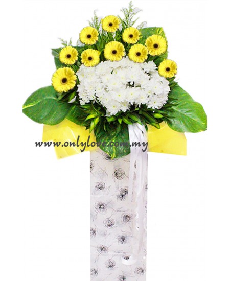 Nirvana Florist Funeral Wreath Flower